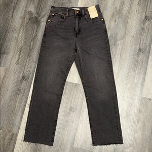 NWT Madewell 90s straight crop jeans denim pants bottoms